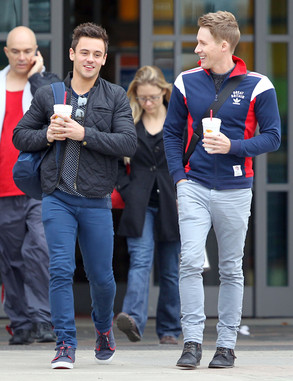 Tom Daley, Dustin Lance Black Tom Daley, Dustin Lance Black